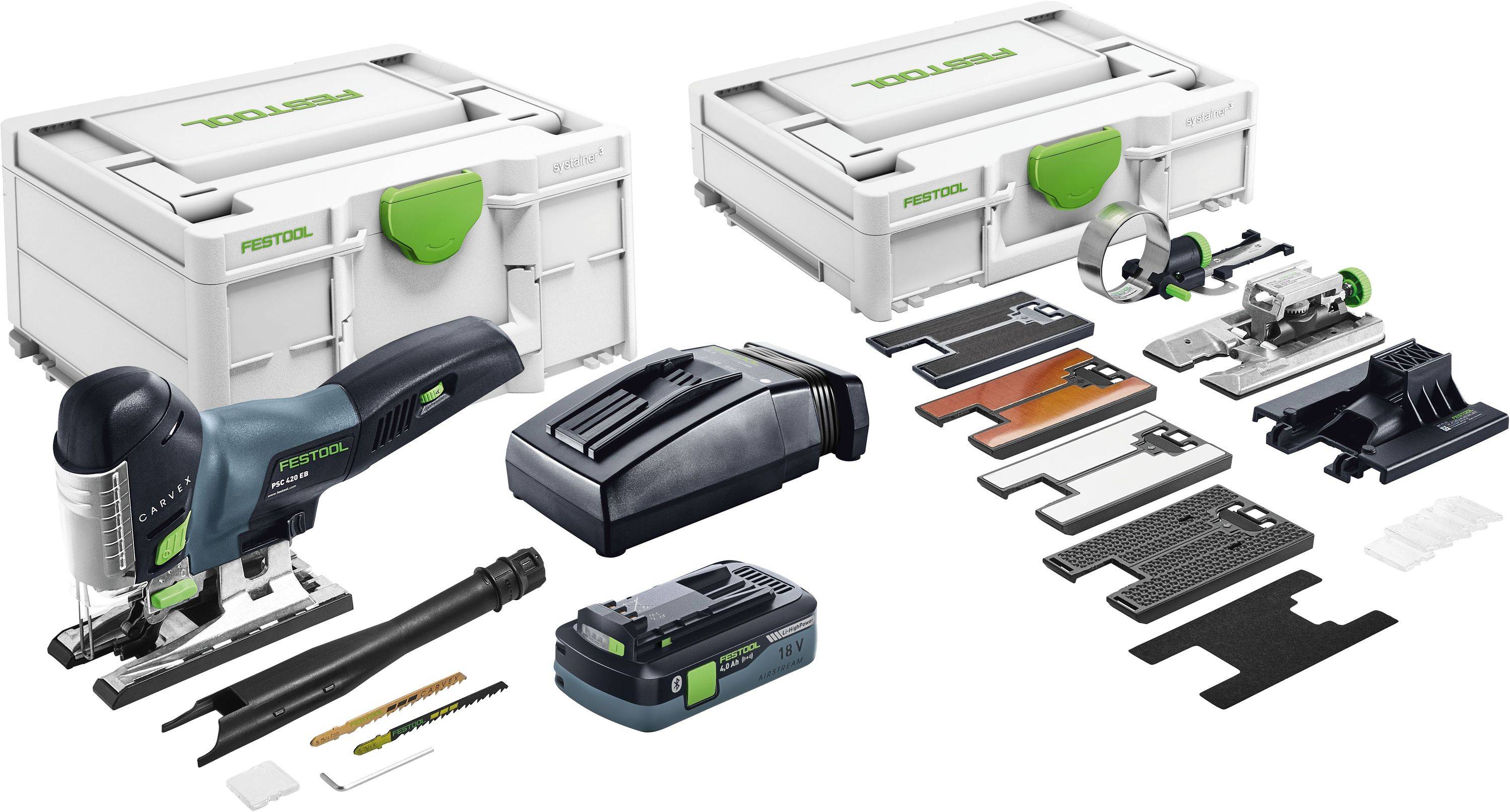 Akku-Pendelstichsäge PSC 420 HPC 4,0 EBI-Plus CARVEX, FESTOOL powered by UPR