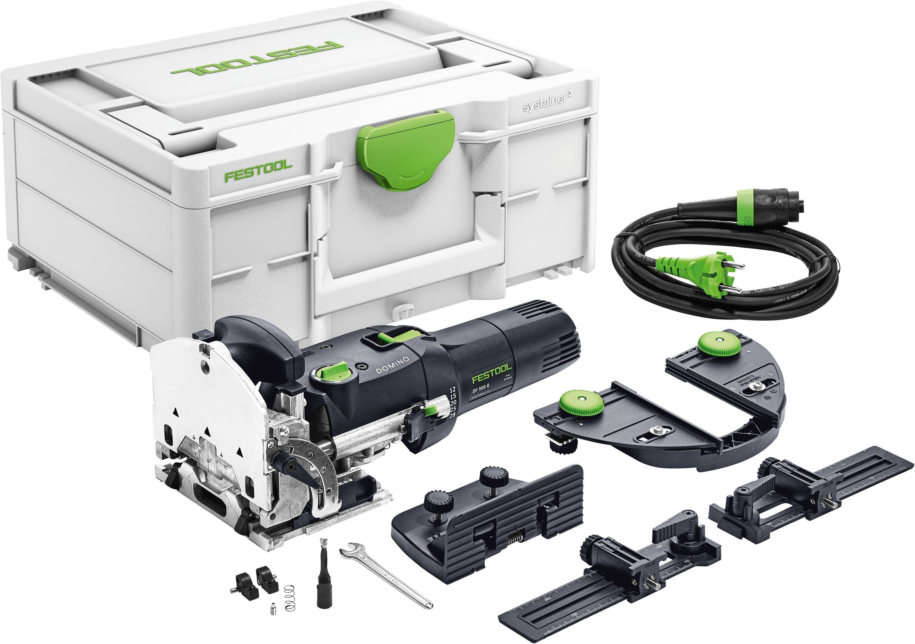 Festool Dübelfräse DF 500 Q-Set DOMINO, Zubehör, Systainer