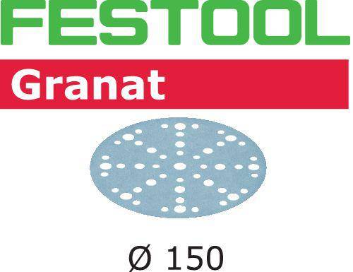 Festool Schleifscheiben Granat STF D150/48 P1500 GR/50 - 575177 ersetzt 496992