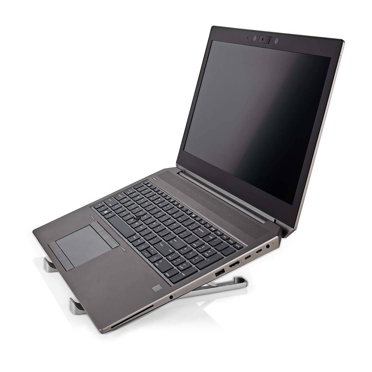 Nedis Notebook-Ständer | NBSTND100SI | Aluminium
