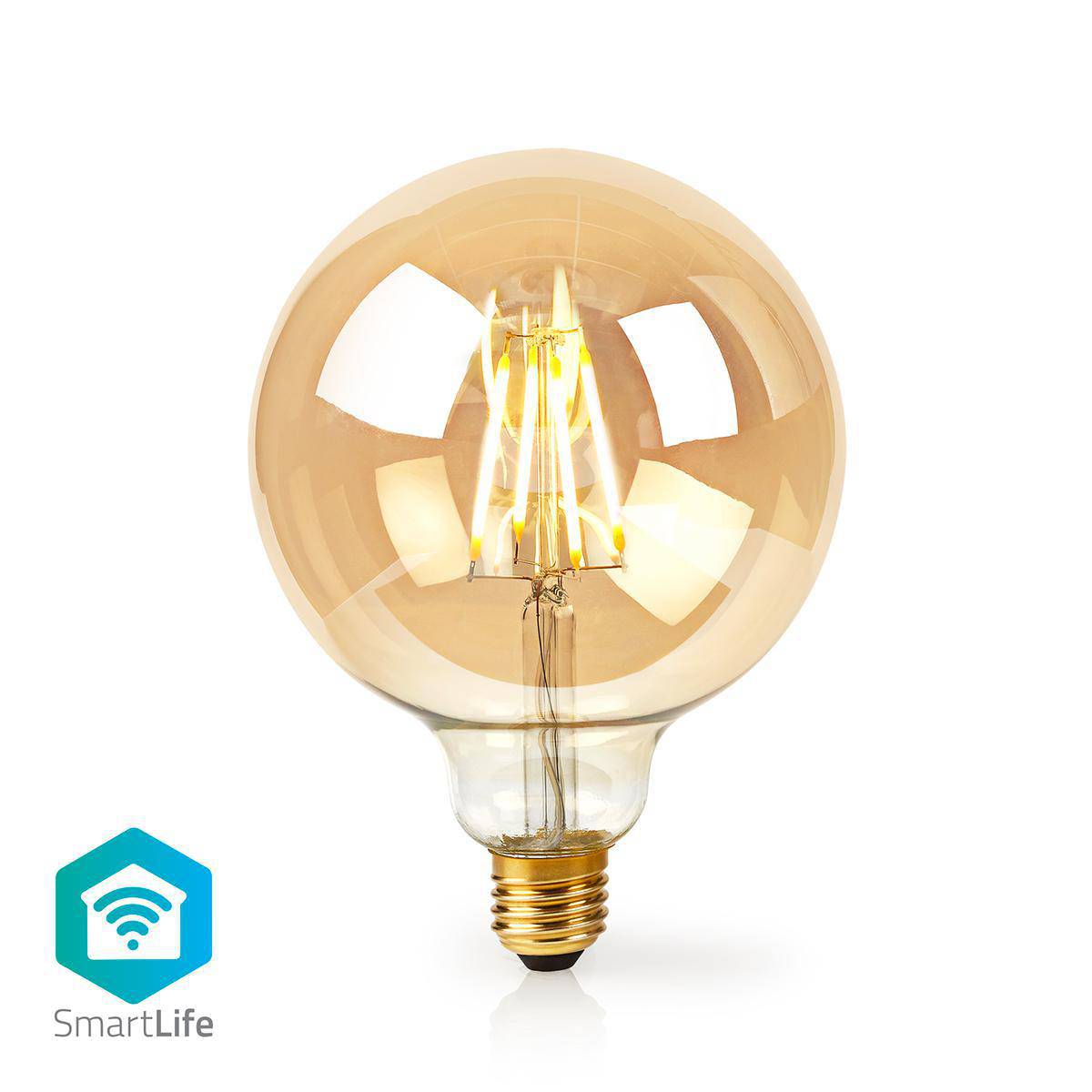 Nedis SmartLife LED Filament Lampe | WIFILF10GDG125 | Gold
