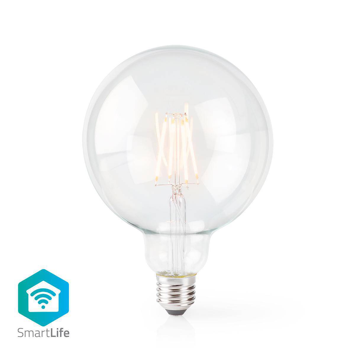 Nedis SmartLife LED Filament Lampe | WIFILF10WTG125 | Transparent