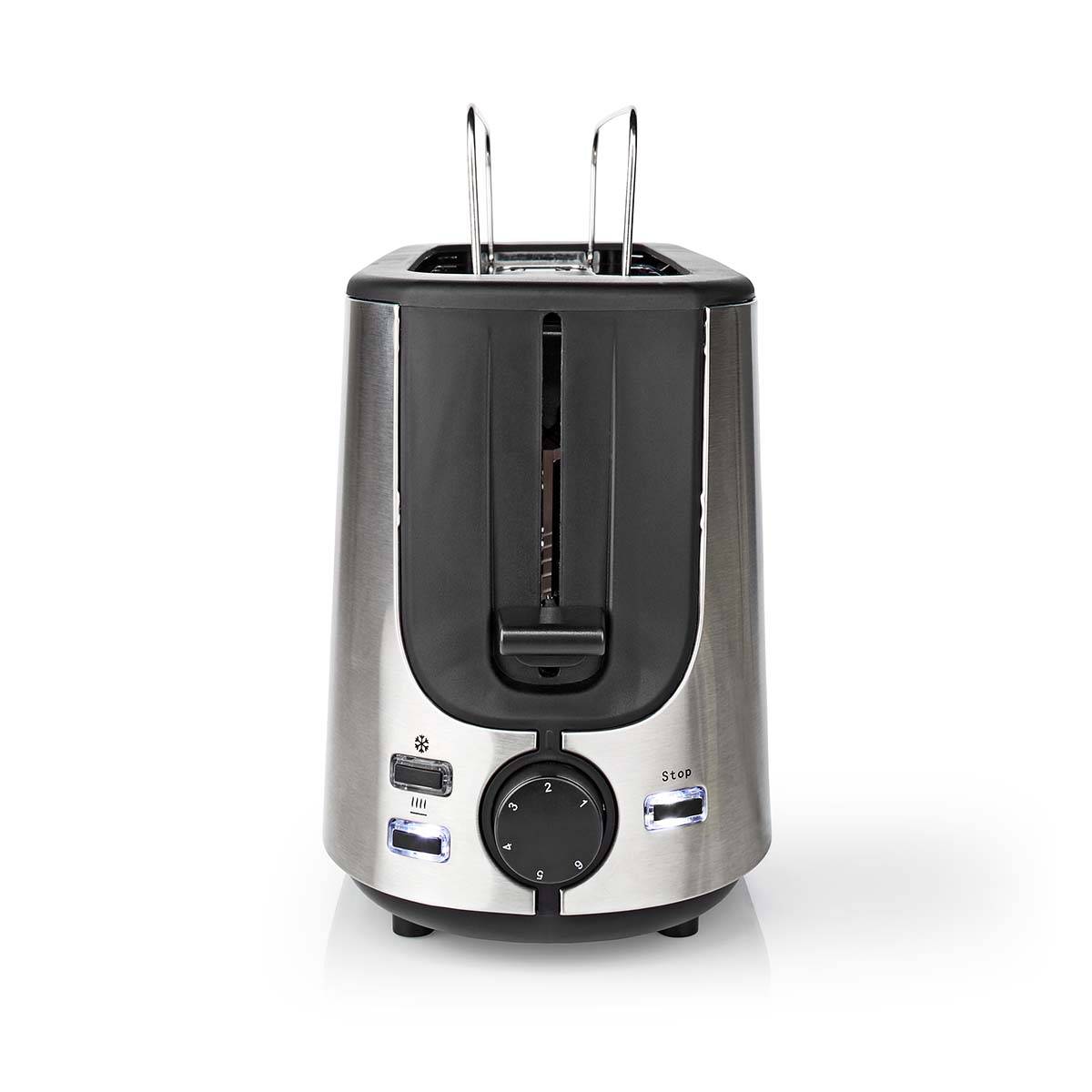 Nedis Toaster | KABT310EAL | Aluminium