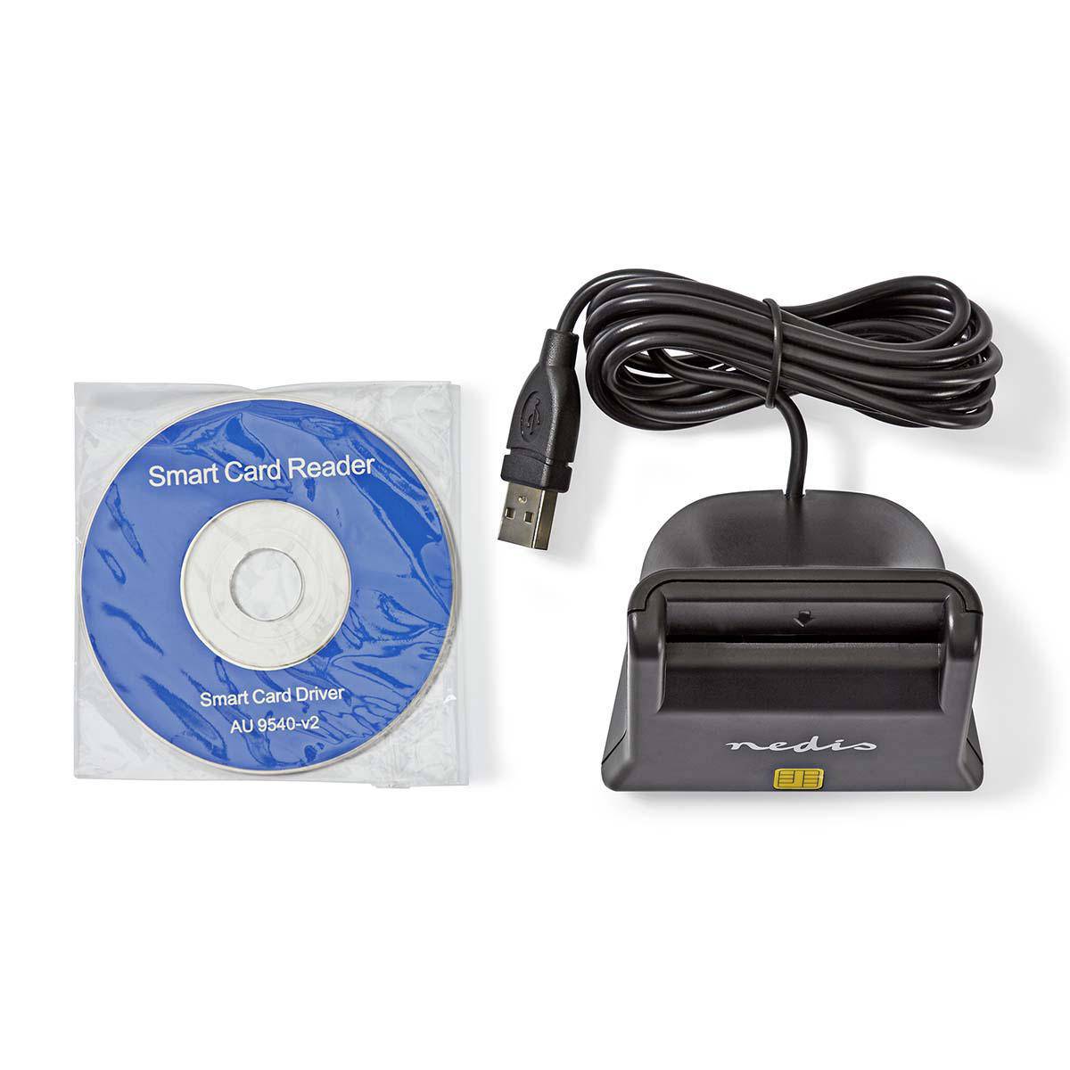 CRDRU2SM3BK - SmartMedia - Schwarz - Acrylnitril-Butadien-Styrol (ABS) - USB 2.0