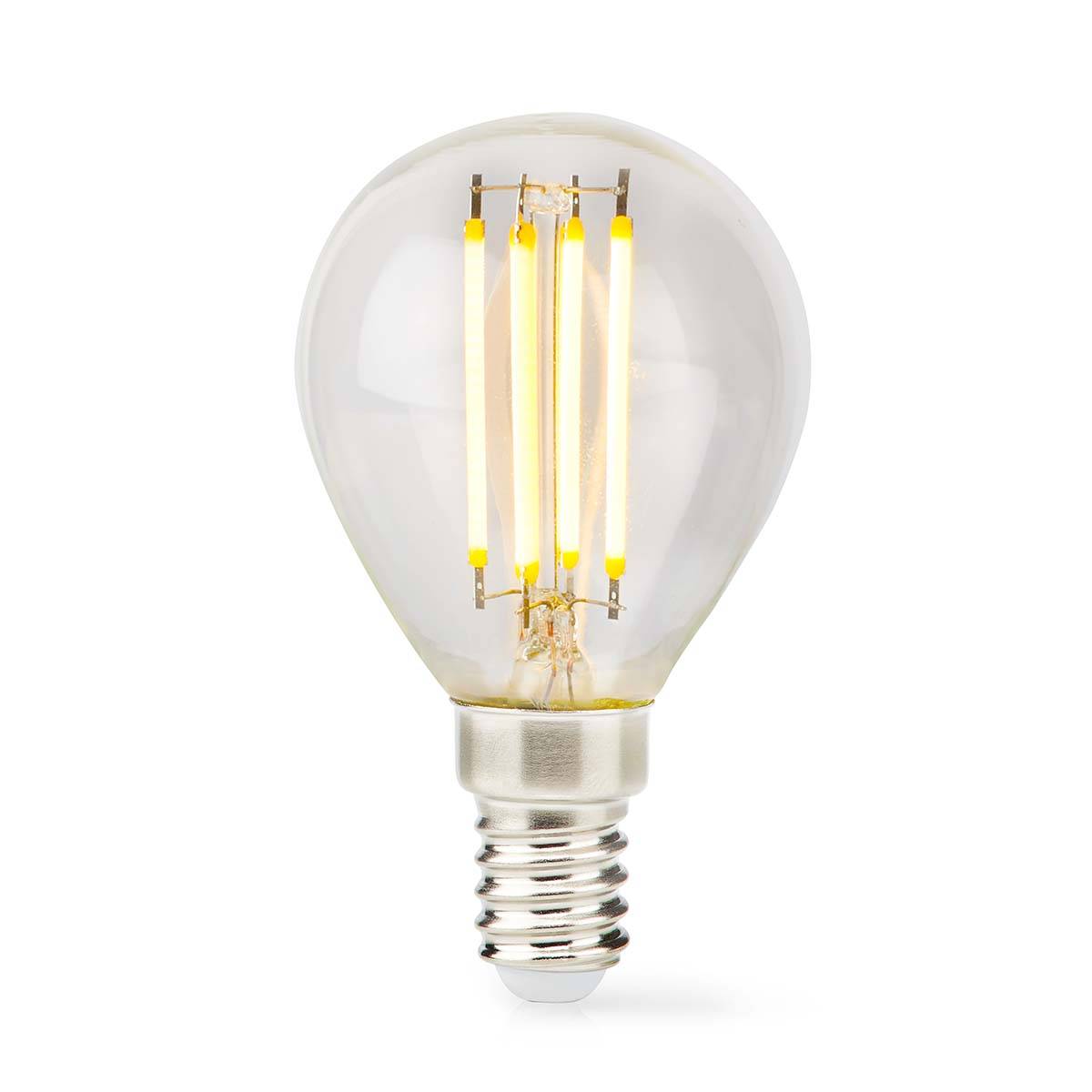 Retro LED G45 Lampe E14 4,5W stromsparend Transparent