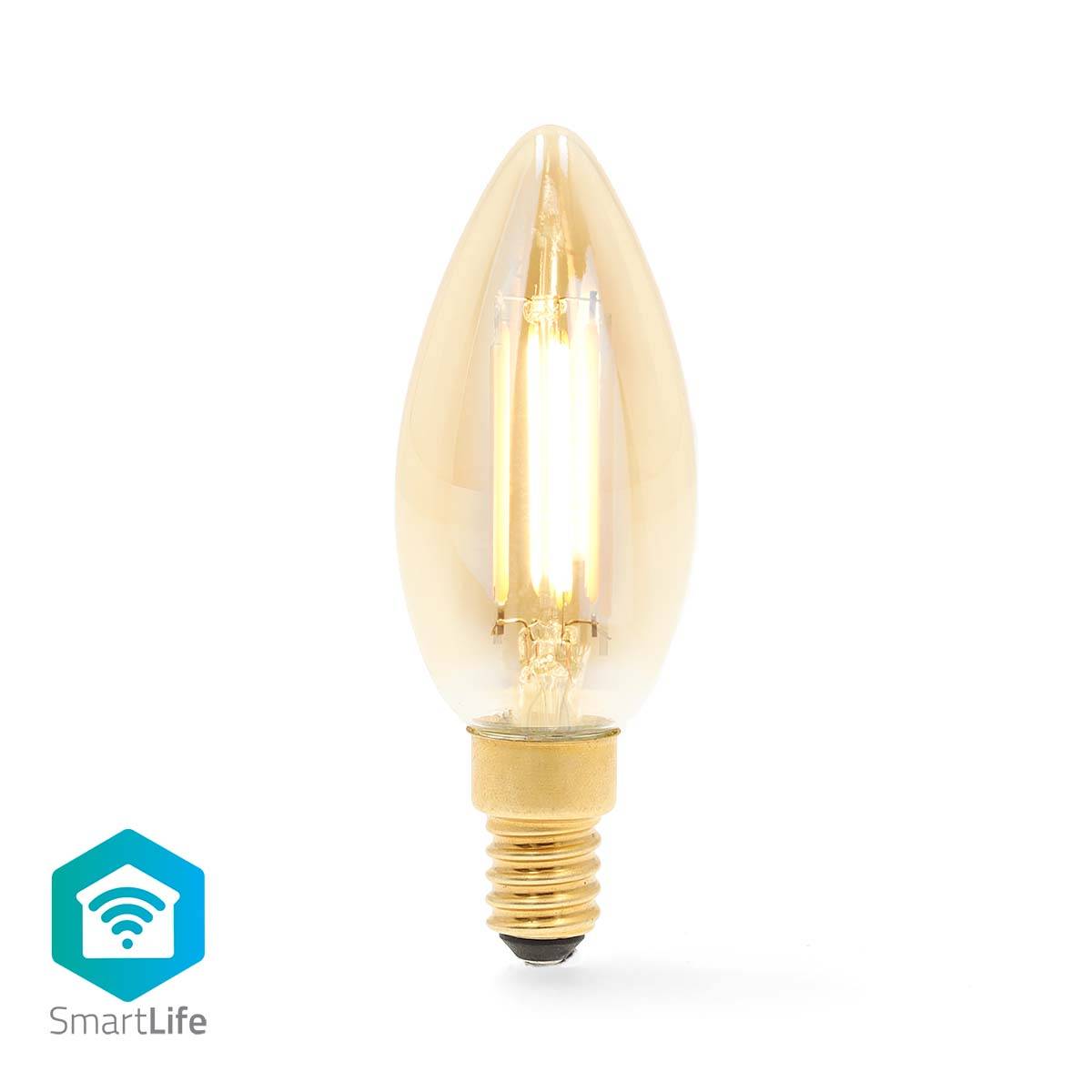 Nedis SmartLife LED Filament Lampe | WIFILRF10C37 | Weiss