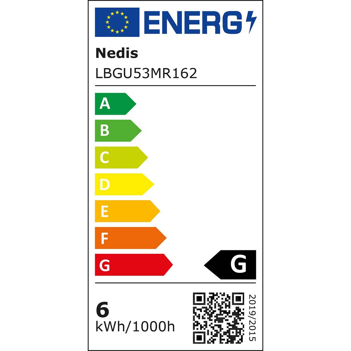 LBGU53MR162 - 5,8 W - 41 W - GU5.3 - 450 lm - 15000 h - Warmweiß