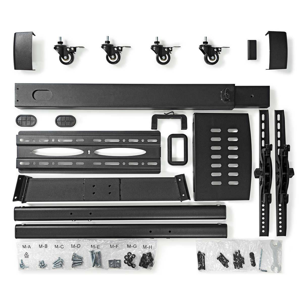 Nedis TV Bodenständer | TVSM5100BK | Schwarz