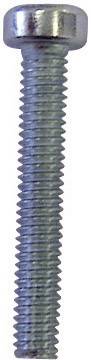 TOOLCRAFT 888123 Zylinderschrauben M3 8mm Sechsrund Stahl verzinkt 100St.