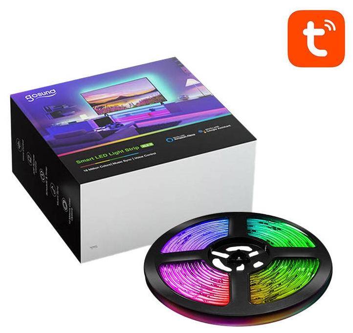 Smart WiFi RGB LED-Lichtleiste NiteBird SL3 (2x5m), Tuya