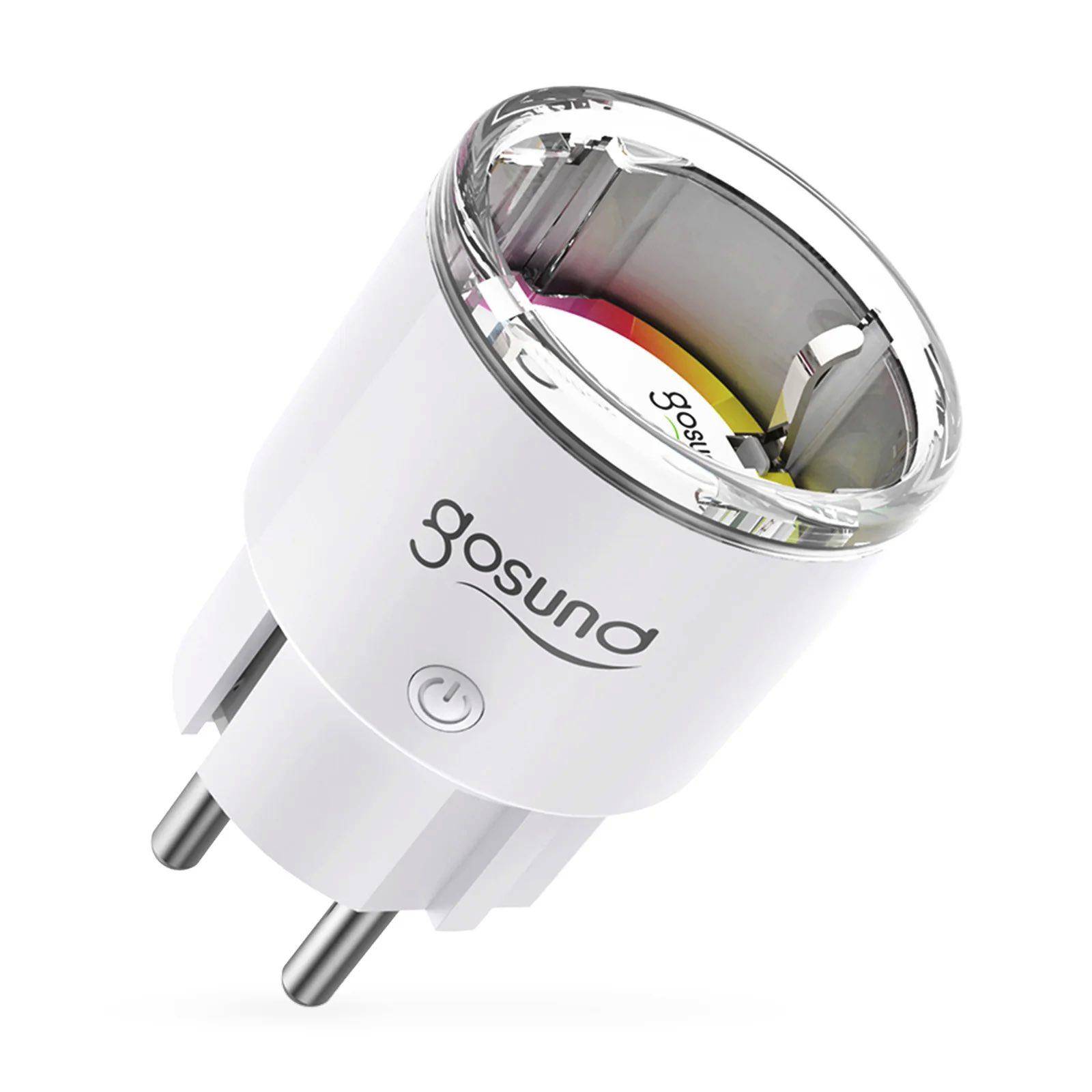 Gosund NiteBird EP2, Smart Wi-Fi Plug, WLAN Steckdose mit Messfunktion