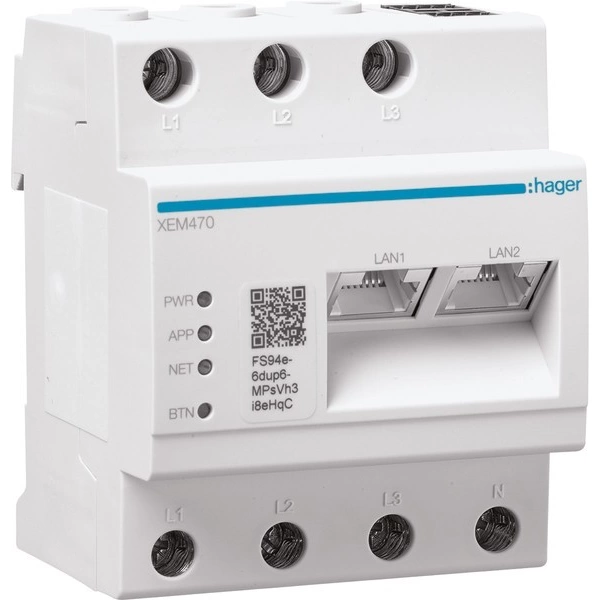 Hager Energiemanagement Contr. flow XEM470 Hager Energiemanagement Contr. flow XEM470
