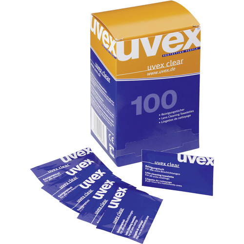 Uvex 9963 000 Brillenreinigungstücher 100St.