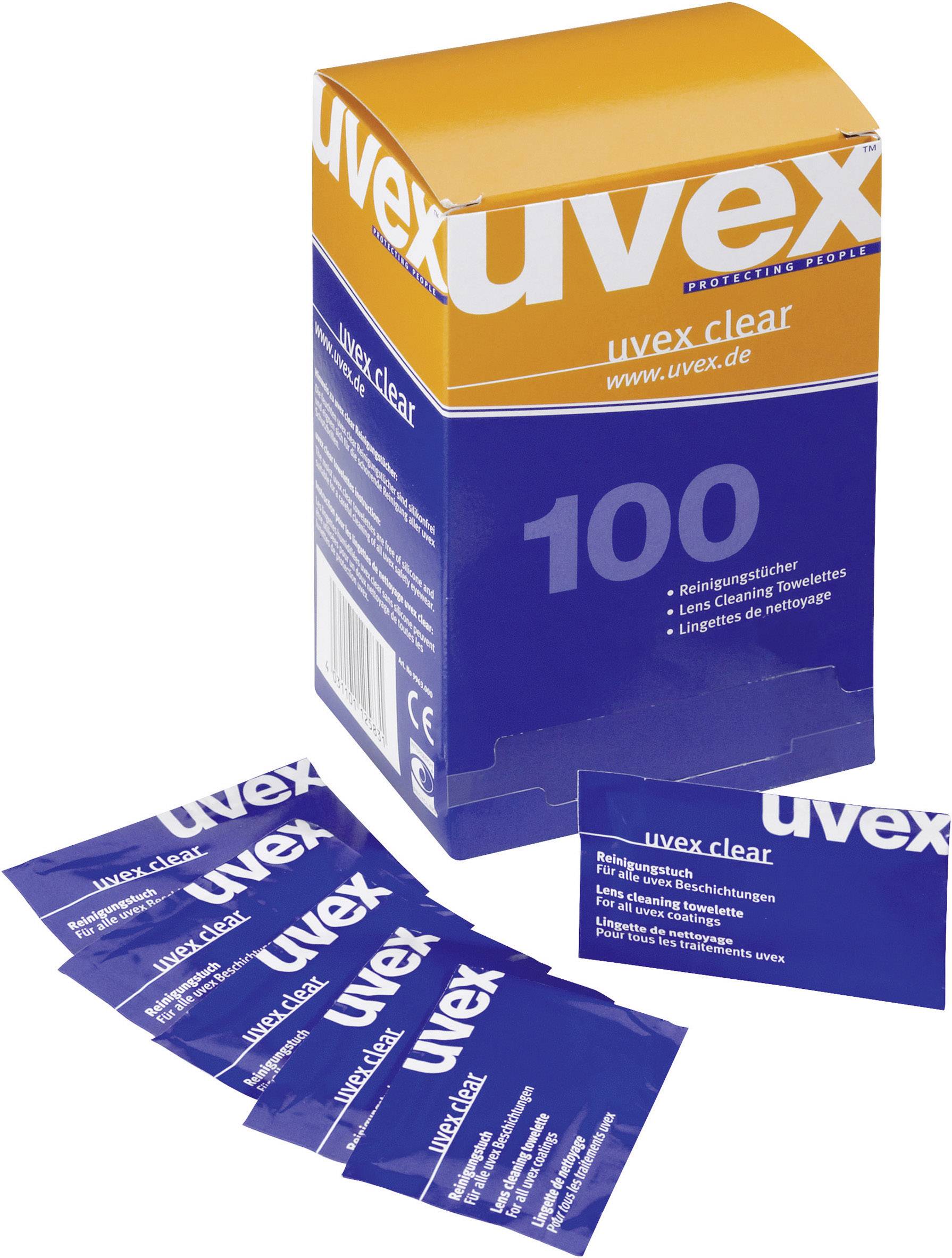 uvex 9963 000 Brillenreinigungstücher 100 St.