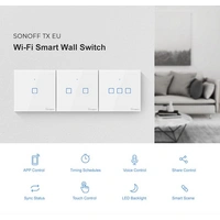 Smart Switch WiFi + RF 433 Sonoff T1 EU TX (1-Kanal) Smart Switch WiFi + RF 433 Sonoff T1 EU TX (1-Kanal)