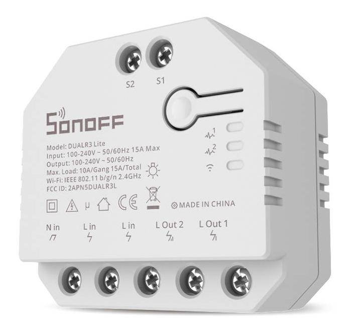 Intelligenter Wi-Fi-Schalter WiFi Sonoff Dual R3 Lite