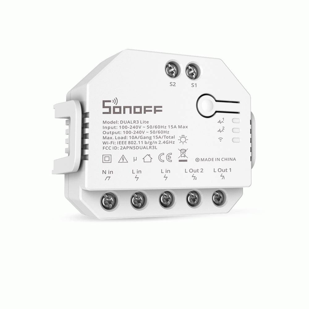 Intelligenter Wi-Fi-Schalter WiFi Sonoff Dual R3 Lite