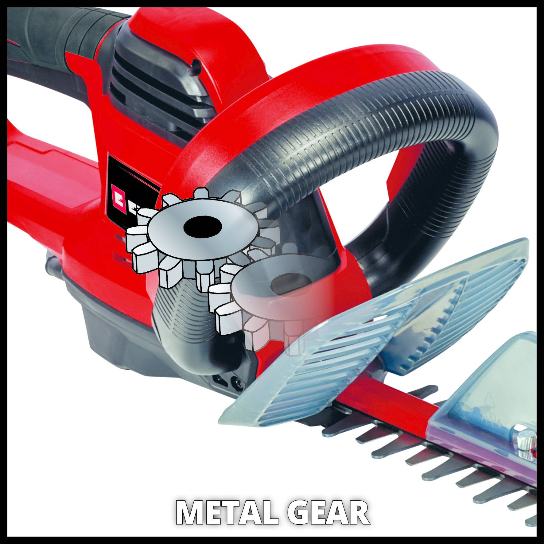 Einhell GC-EH 6055/1 Elektro Heckenschere mit Schutzbügel 600 W 610 mm