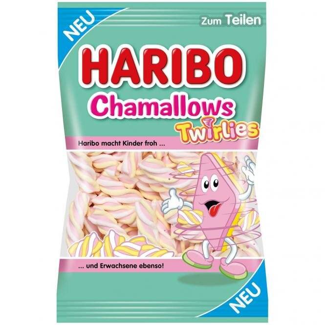 Haribo Chamallows Twirlies 200g Inhalt: 200g