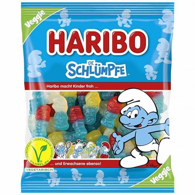HARIBO 10051161 die SCHLÜMPFE Fruchtgummi 175,0 g Lebensmittel