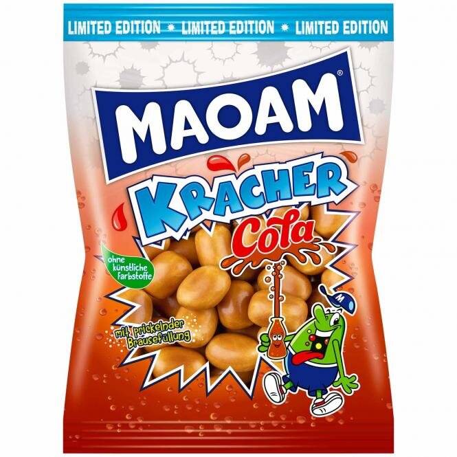 MAOAM 10051102 Kracher Cola Kaubonbons 200,0 g Lebensmittel