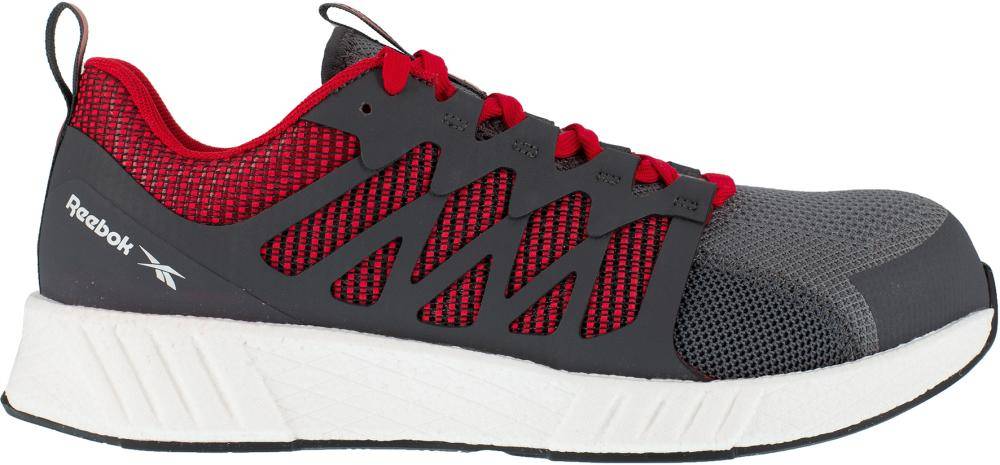 Halbschuh Fusion Flexweave Work,S1P,40 grau/rot/weiß REEBOK