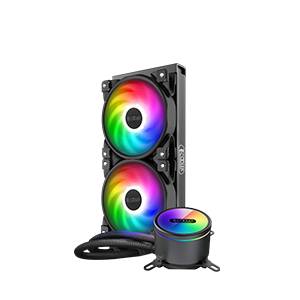 Pccooler MAX 140mm Gehäuselüfter in FRGB - Ventilator - 14 cm - 1000 RPM - 2000 RPM - 29 dB - 72 cfm