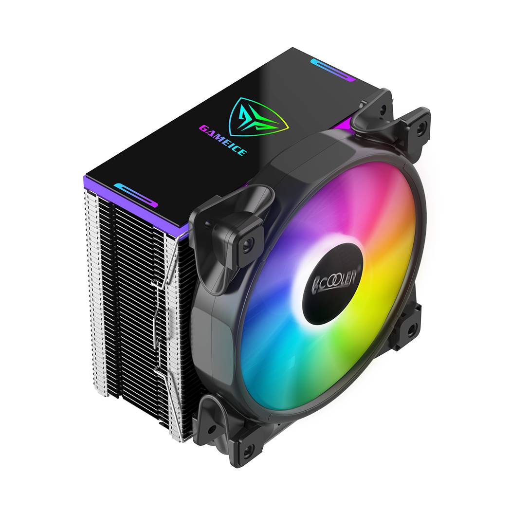 Pccooler 120mm Gehäuselüfter in RGB - Ventilator - 12 cm - 1000 RPM - 2000 RPM - 29,1 dB - 68 cfm