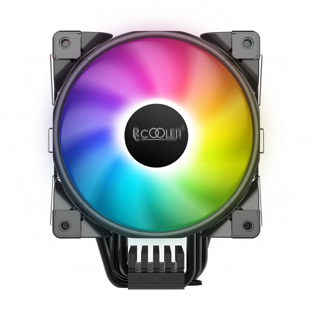 Pccooler 120mm Gehäuselüfter in RGB - Ventilator - 12 cm - 1000 RPM - 2000 RPM - 29,1 dB - 68 cfm