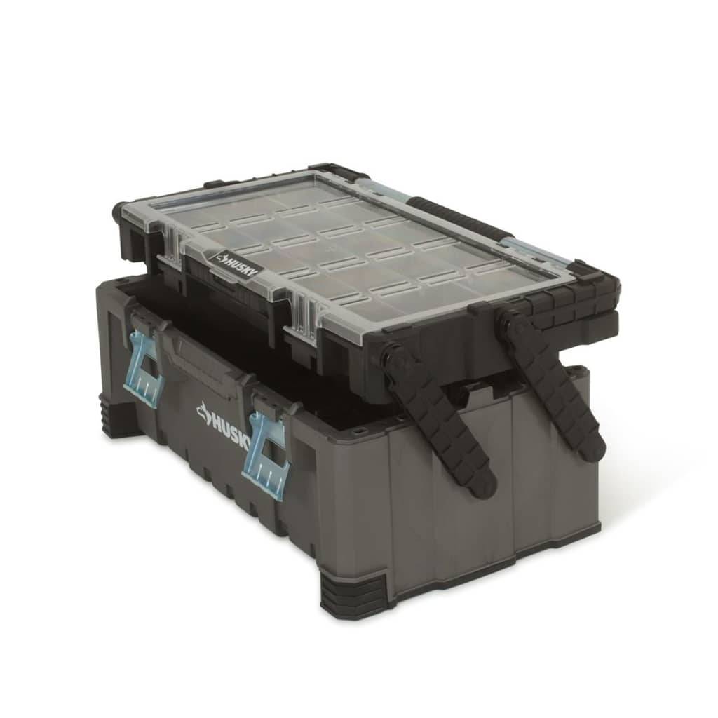 Keter Organizer Werkzeugkoffer Cantilever Grau