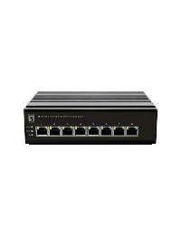 LevelOne Switch 8 Port FE IFS-0801 DIN-Rail -30°C - Switch - 0,1 Gbps - Voll-Dup