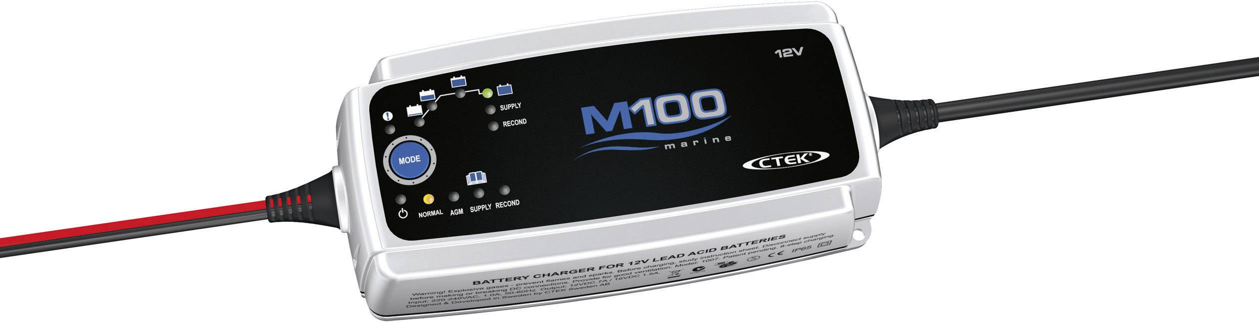 CTEK M 100 56-386 Automatikladegerät 12 V 7 A