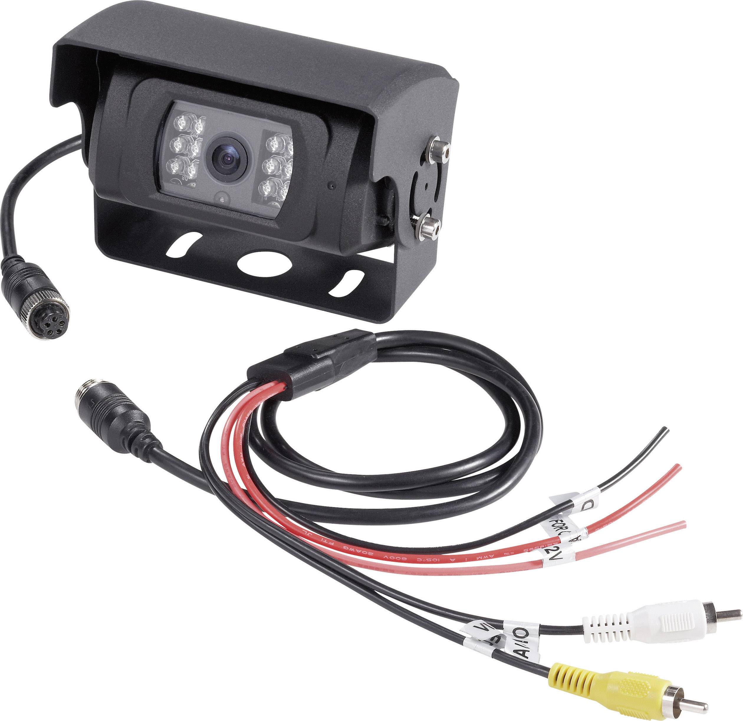 CE4 Kabel-Rückfahrkamera Shutter, Automatischer Weißabgleich, Blendenautomatik, IR-Zusatzlicht, integriertes Mikrofon