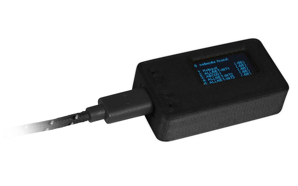 ALLNET 4duino IoT WLAN Display - ESP32 Modul mit 4 Zeilen Display