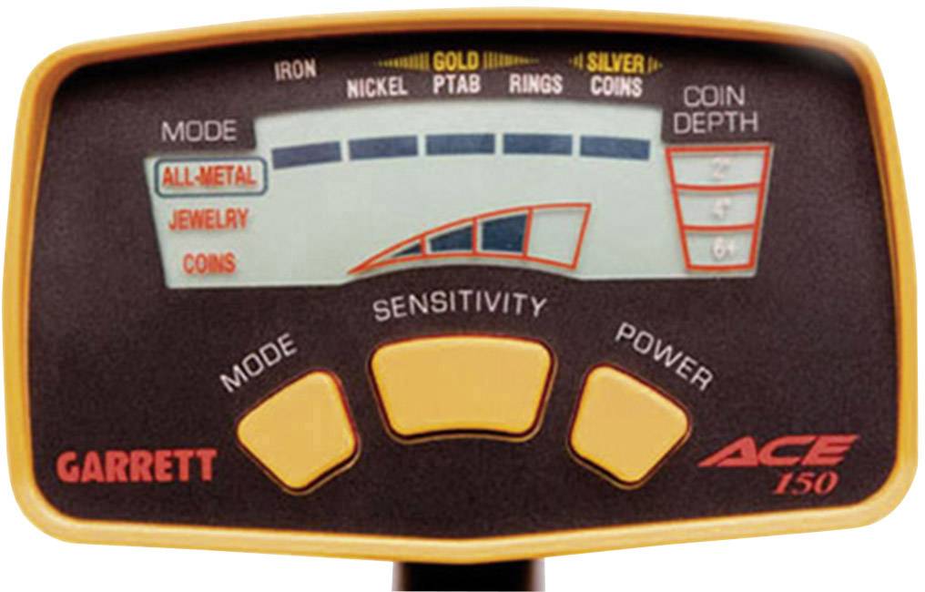 Garrett ACE 150 Metalldetektor Suchtiefe (max.) 120cm digital (LCD), akustisch 98805