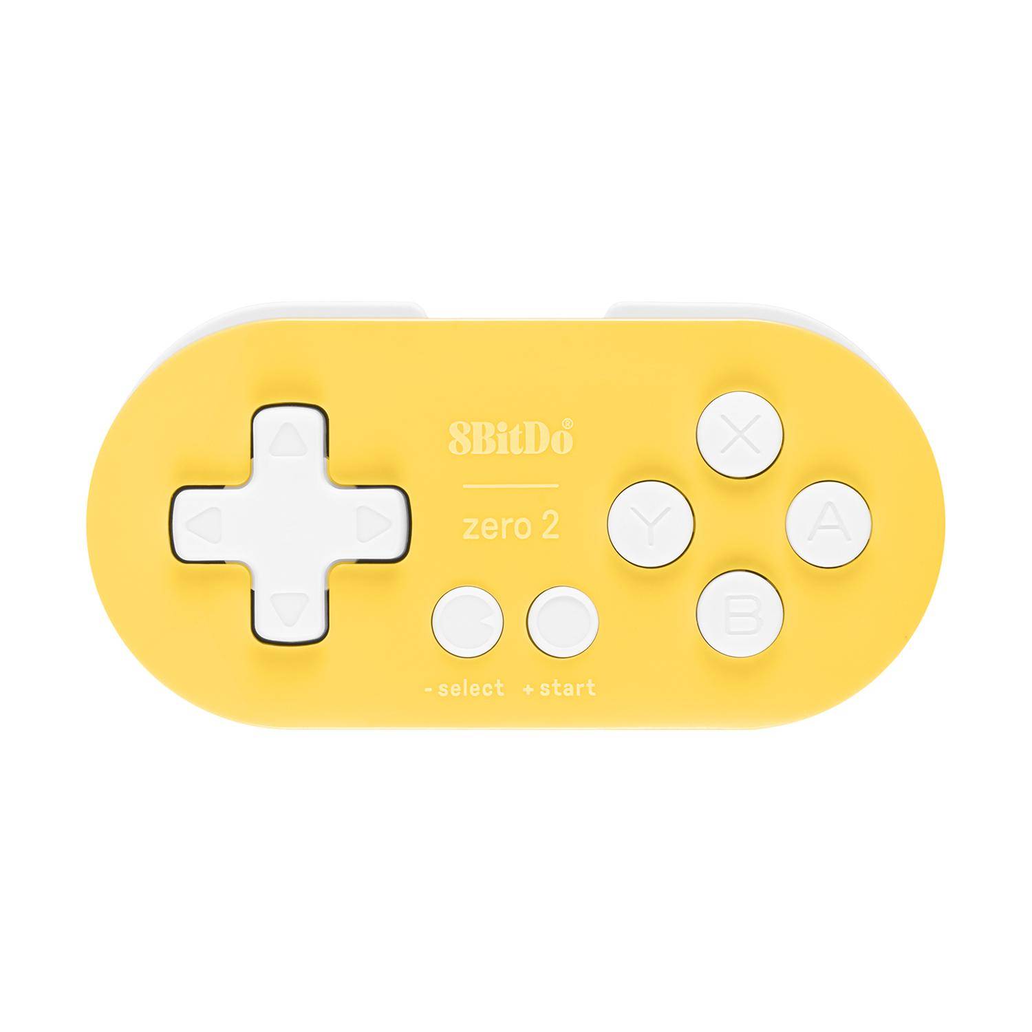 8BitDo Zero 2 Bluetooth Gamepad, gelb