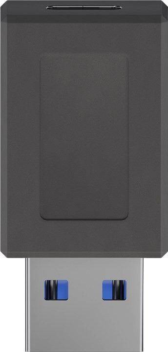 USB-C 3.0 Adapter, C Buchse - A Stecker, schwarz