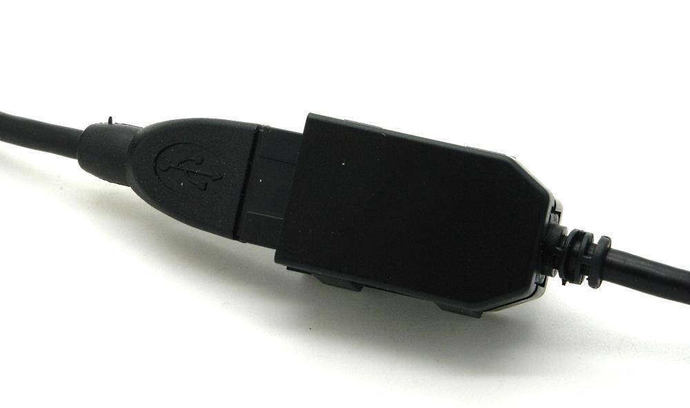 Goobay 93284 USB Verlängerung mit Sicherung Clip / USB 2.0 Typ A Verlängerungskabel / 480 Mbits USB Kabel / Schwarz / 2m