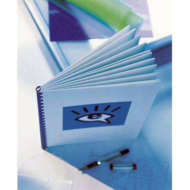 GBC Plastikbinderücken 4028611 DIN A4 19mm weiß 100 St./Pack.