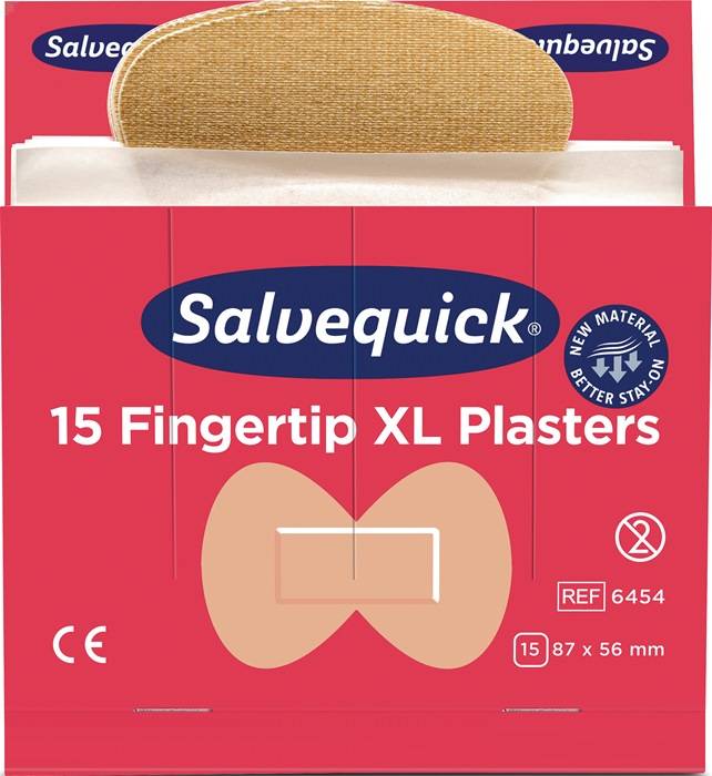 Pflasterstrips Salvequick elastisch 6 Nachfüllpack.je 15 St.SALVEQUICK
