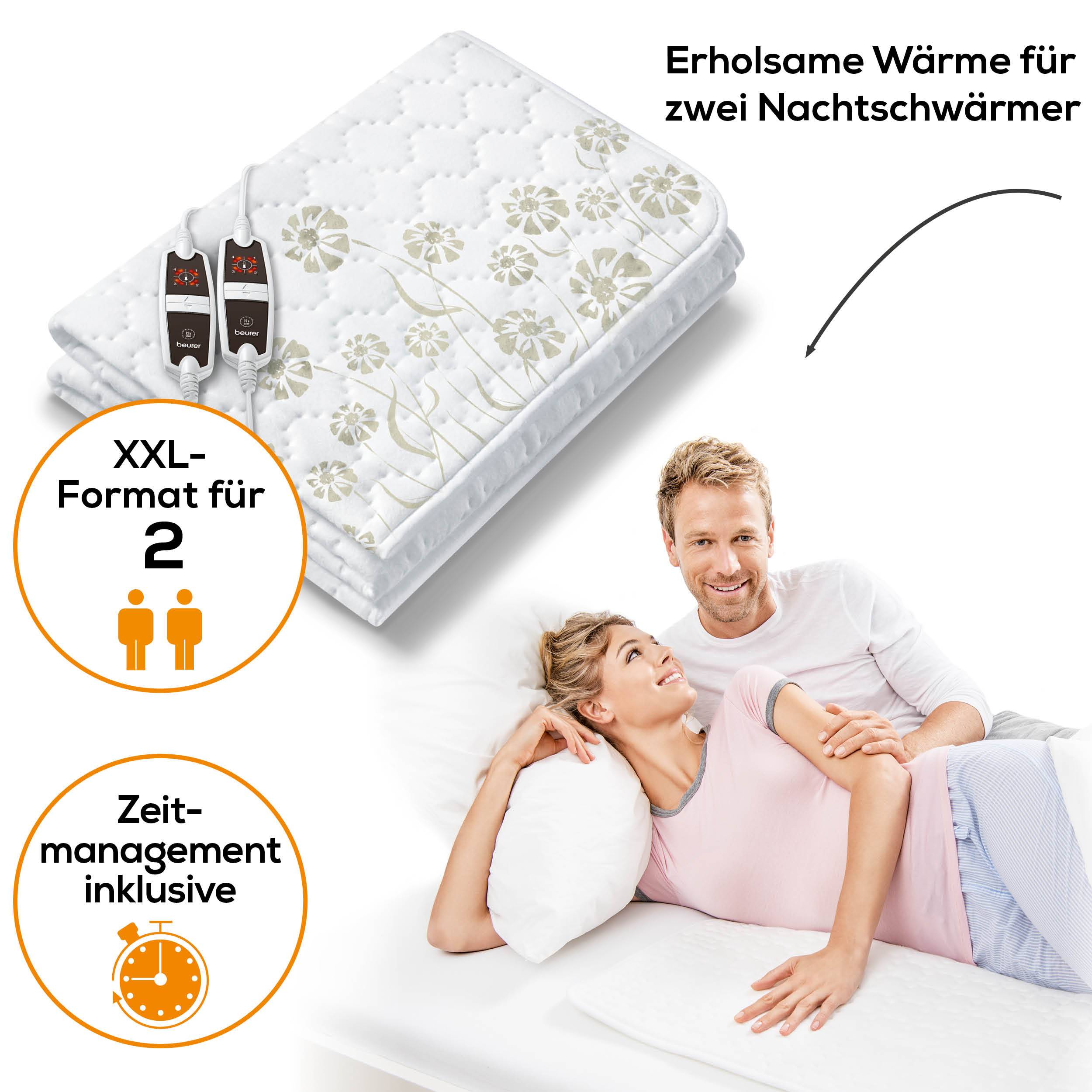 Beurer UB 68 XXL Wärmeunterbett 120 W Weiß