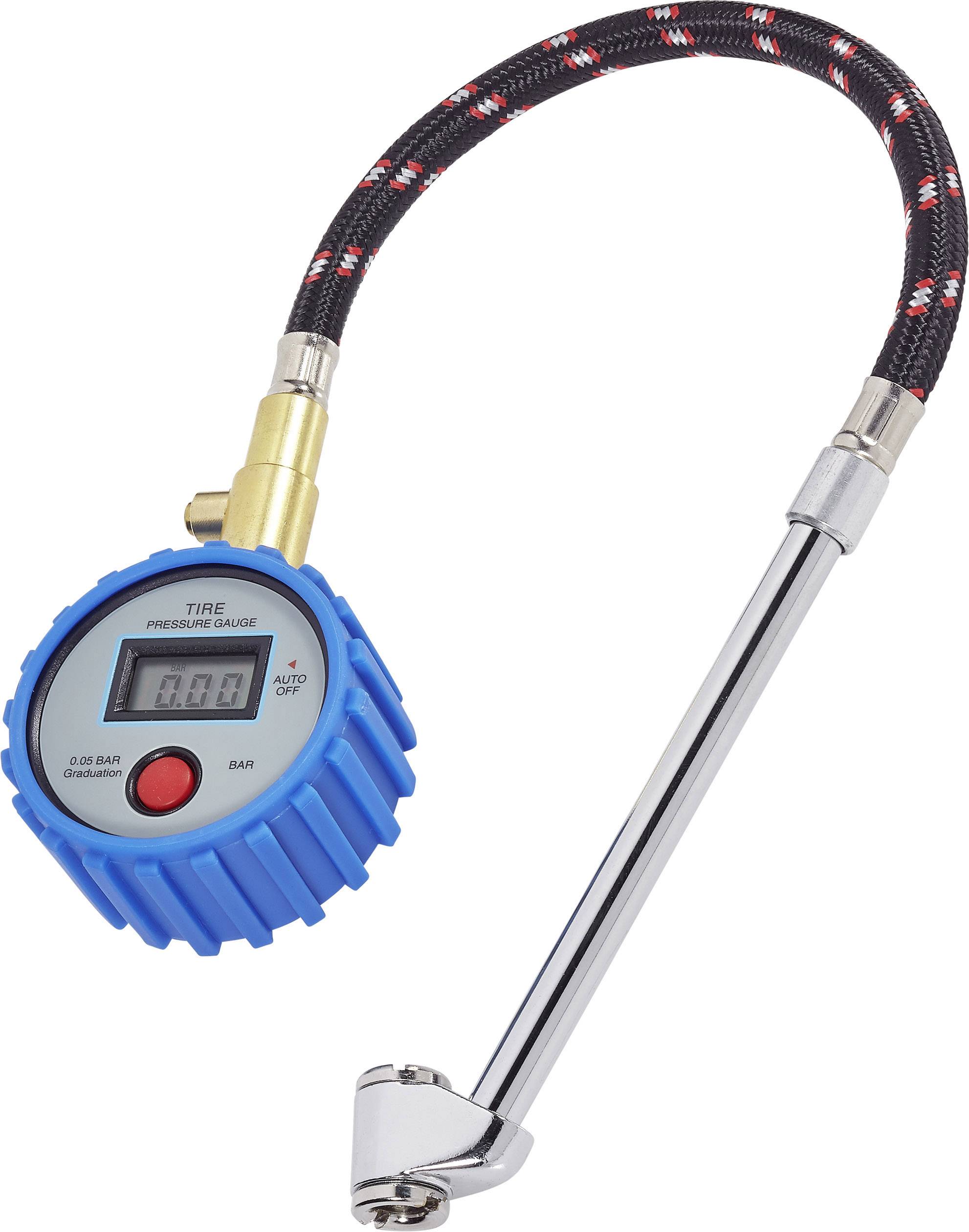 Reifendruckprüfer digital Messbereich Luftdruck 11 bar (max.)