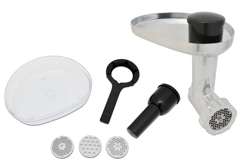 Kenwood KAX950ME - Fleischwolfaufsatz - für Standmixer, für Küchenmaschine - Polished - für kMix FPX932, KMX51, KMX80, K