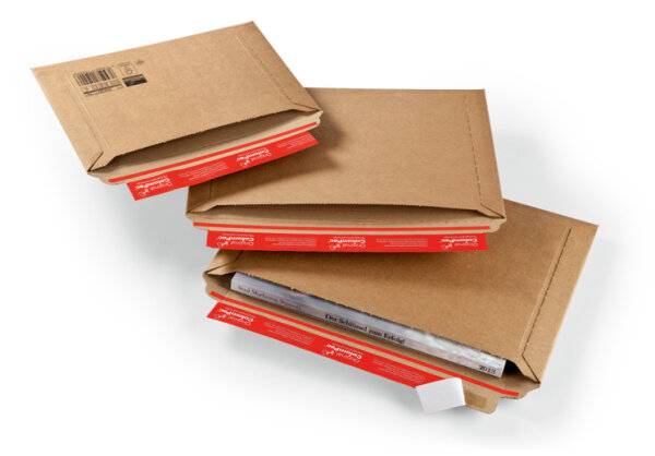 ColomPac Wellpappversandtasche 400x285x50 braun Querbefüllung - Artikel: 327749770