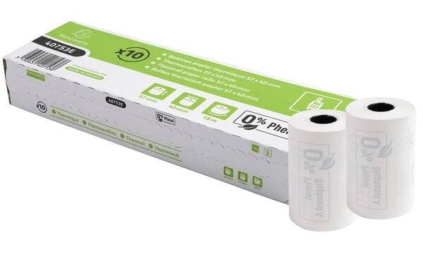 EXACOMPTA Thermorollen für Kassensysteme, 80 mm x 76 m