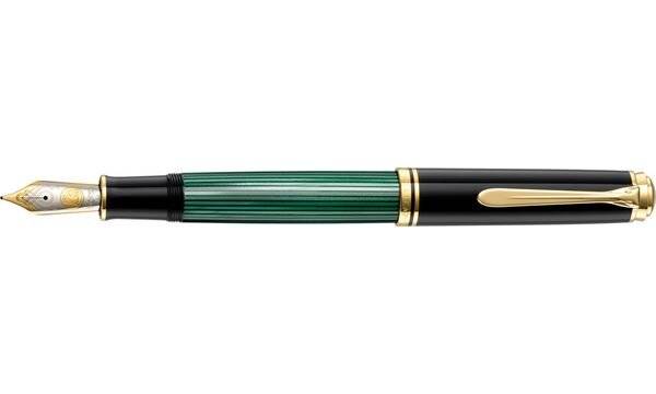 Pelikan Souverän 1000, Schwarz, Grün, Medium, Beidhändig, Deutschland, 1 Stück(e)