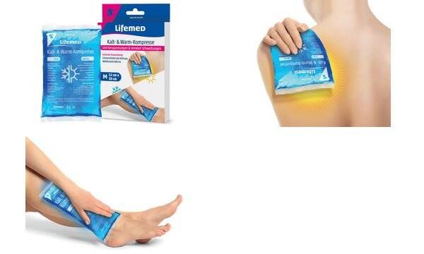 Lifemed Kalt-/Warm-Kompresse, 290 x 120 mm, blau (6499227)