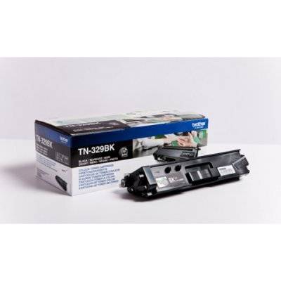 Brother TN329BK - Schwarz - original - Tonerpatrone