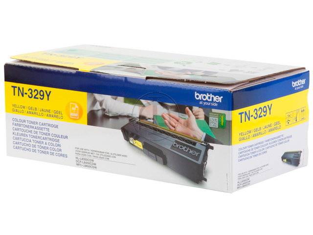 Brother TN329Y - Gelb - original - Tonerpatrone