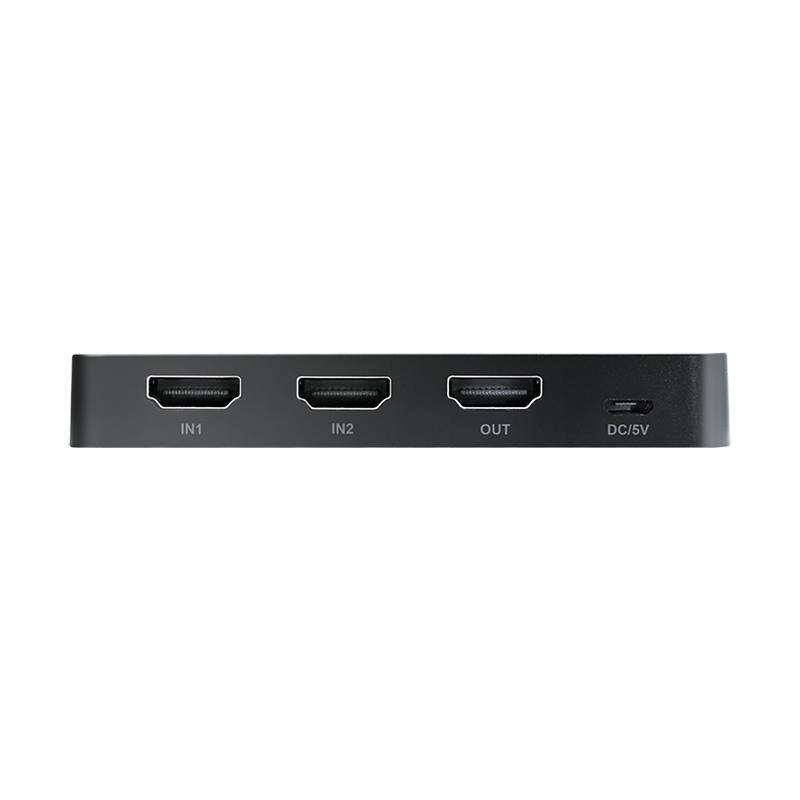 LogiLink HDMI-Switch, 2x1-Port, 8K/60 Hz, HDCP, HDR, VRR, CEC